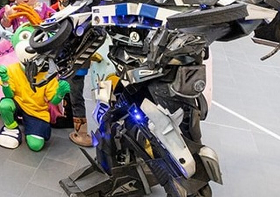 Barricade At Nuremberg Toy Fair 2025 Brand Mascot Parade