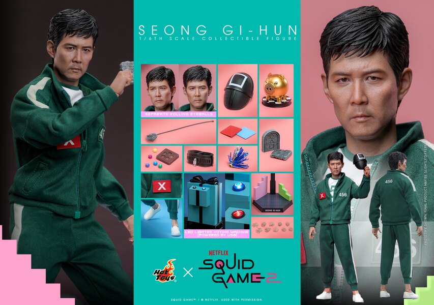 Pre-order Alert: Squid Game 2 Seong Gi-hun 1/6th Scale Figure From Hot Toys