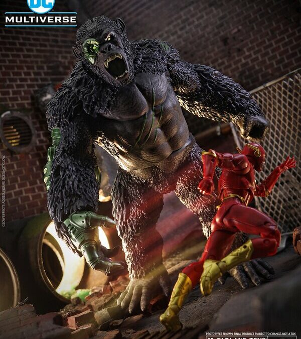 DC Multiverse Justice League vs Godzilla vs Kong: The Flash vs Titano 2-pack Preview