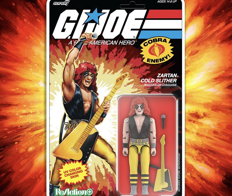 Super7 SDCC 2025 Cold Slither Zartan ReAction+ Figure