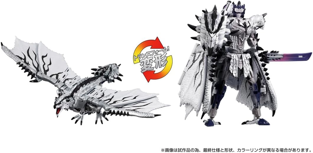 SYNERGENEX Silver Rathalos Prime Official Images & Details for T-SPARK Transformers Figure