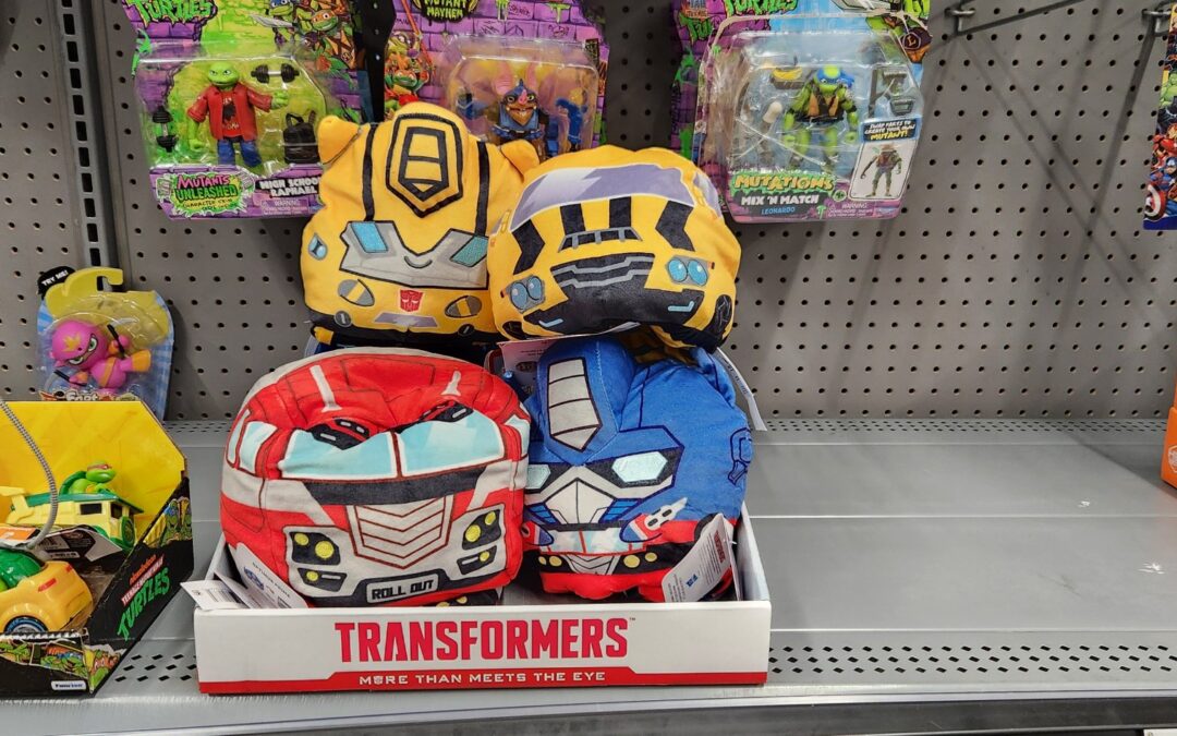 TeeTurtle Transformers Plushies Found At US Retail
