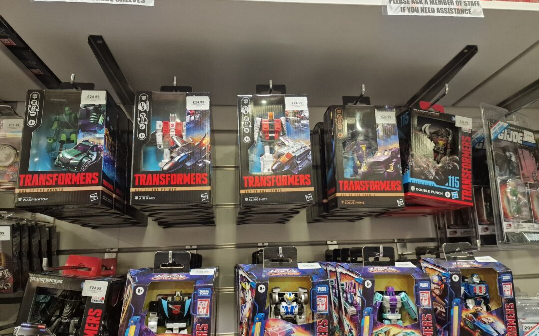 Transformers Studio Series ROTF Overload Reissue, Age Of The Primes Wave 1 Deluxe & Leader And Studio Series Wave 28 Voyager In The UK
