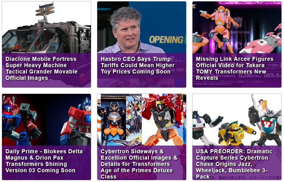 Transformers Weekly News Digest : March 3 – 9, 2025