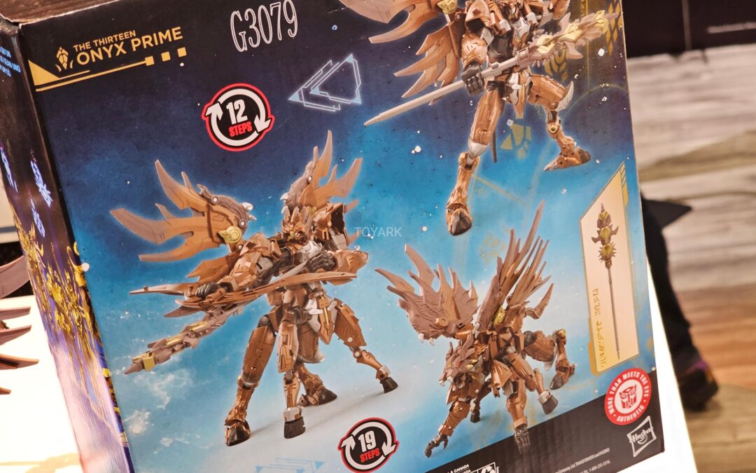 Age of the Primes Onyx Prime will be a Triple Changer + More 2025 Toy Fair Reveals