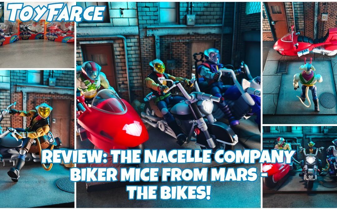 The Nacelle Company Biker Mice From Mars – The Bikes Review and Images