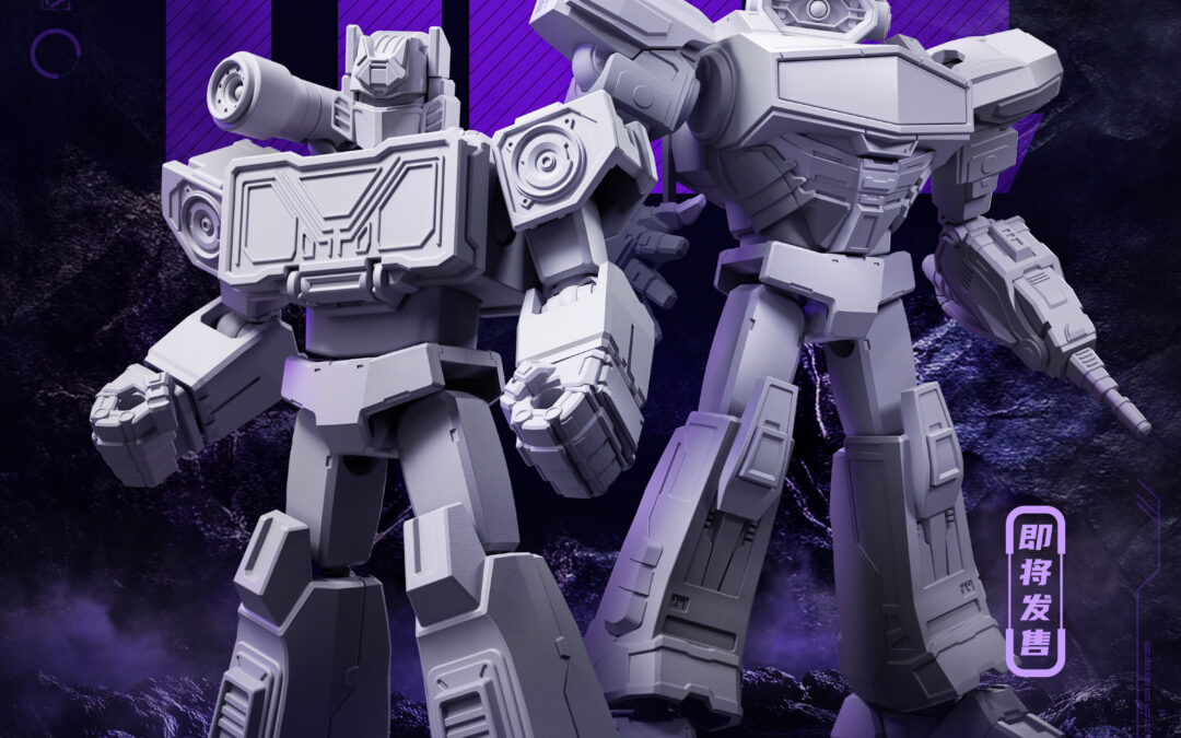 Blokees Galaxy Version Wave 7 Transformers One Soundwave & Shockwave Renders