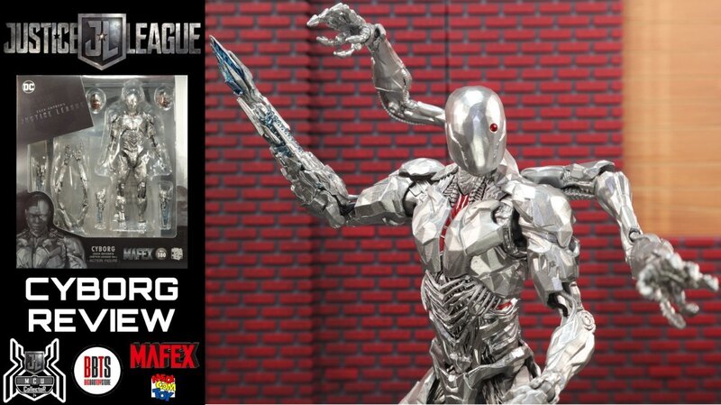 Mafex No. 180 CYBORG Victor Stone Zack Snyder Cut Justice League DC Comics DCEU Movie Figure Video Review And Images