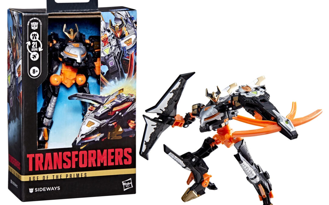 Age Of The Primes Deluxe Cybertron Sideways & Excellion Stock Images