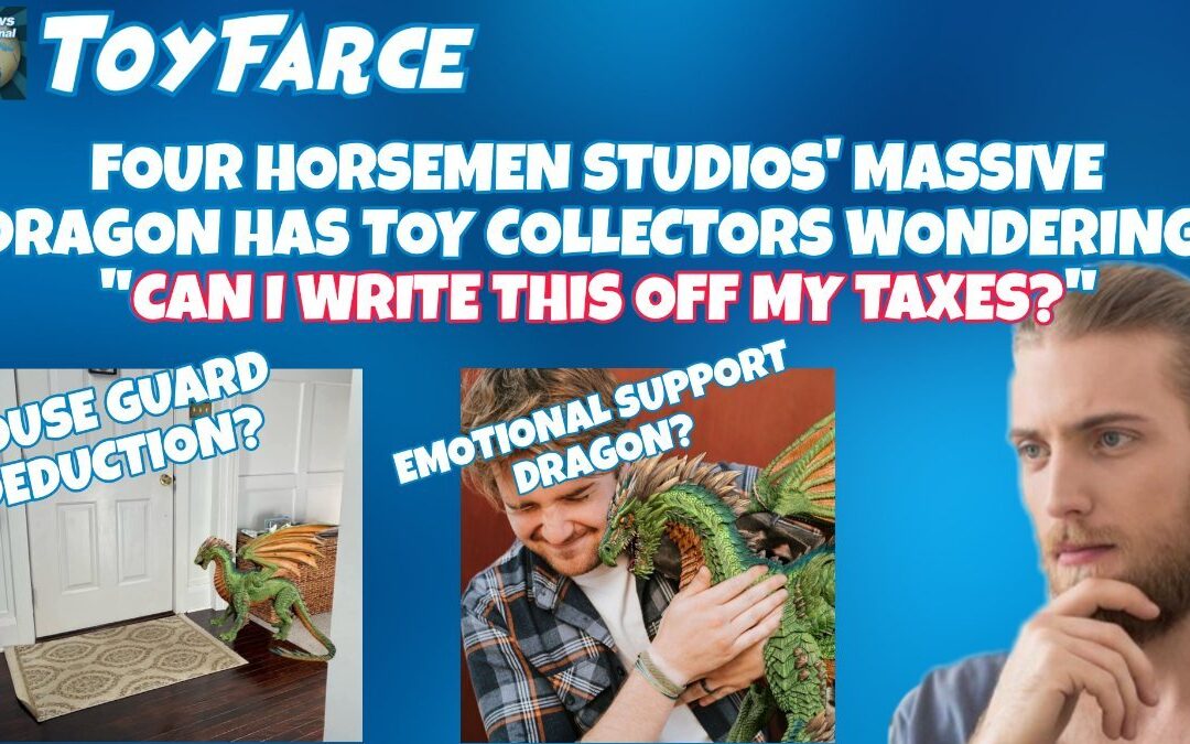 ToyFarce News: Four Horsemen Studios' Massive Dragon Has Toy Collectors Wondering: "Can I Write This Off on My Taxes?"