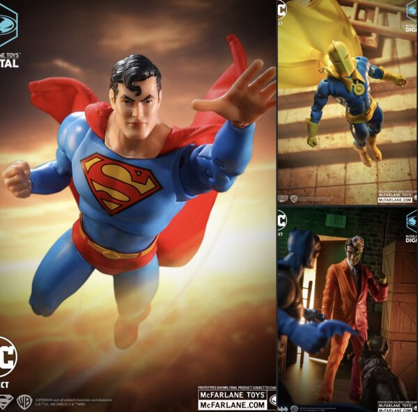 DC Direct Phygital Doctor Fate (DC: The Silver Age), Superman And Two-Face Figures Pre-Order Update