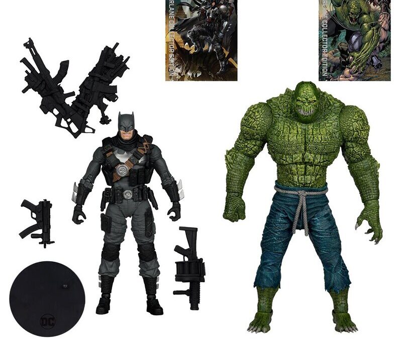 Pre-order Alert: McFarlane Toys DC Collector Edition Batman vs Killer Croc Volume 3 (The Grim Knight) 7-in Action Figure