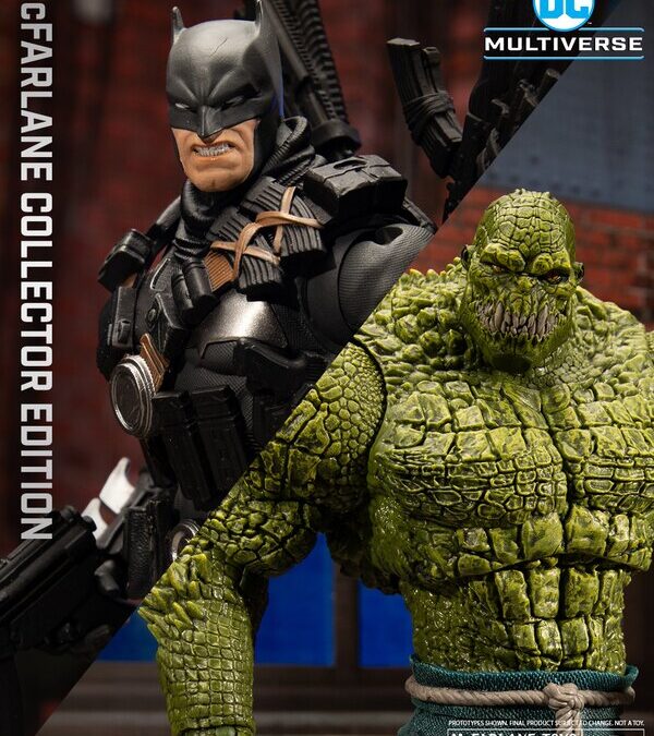 McFarlane Collector Edition The Grim Knight vs Killer Croc (Dark Multiverse) 2-Pack Preview