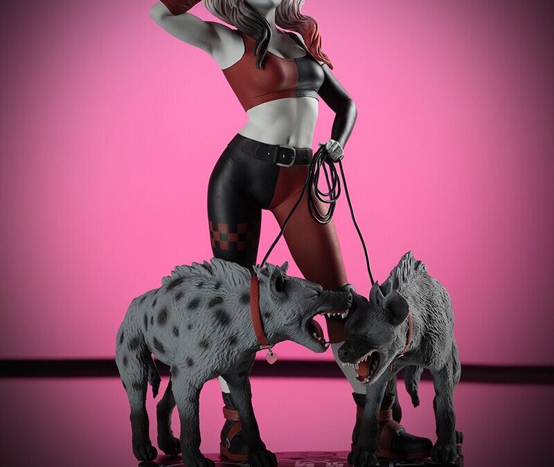 McFarlane Toys DC Direct Harley Quinn 1:10th scale resin statue based on artwork by Jenny Frison