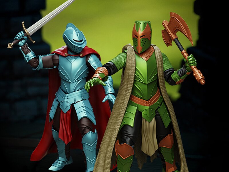 Pre-order Alert: Boss Fight Studio Hero H.A.C.K.S. Accord Paladin & Ascension Vanguard 1/18 Scale Action Figures