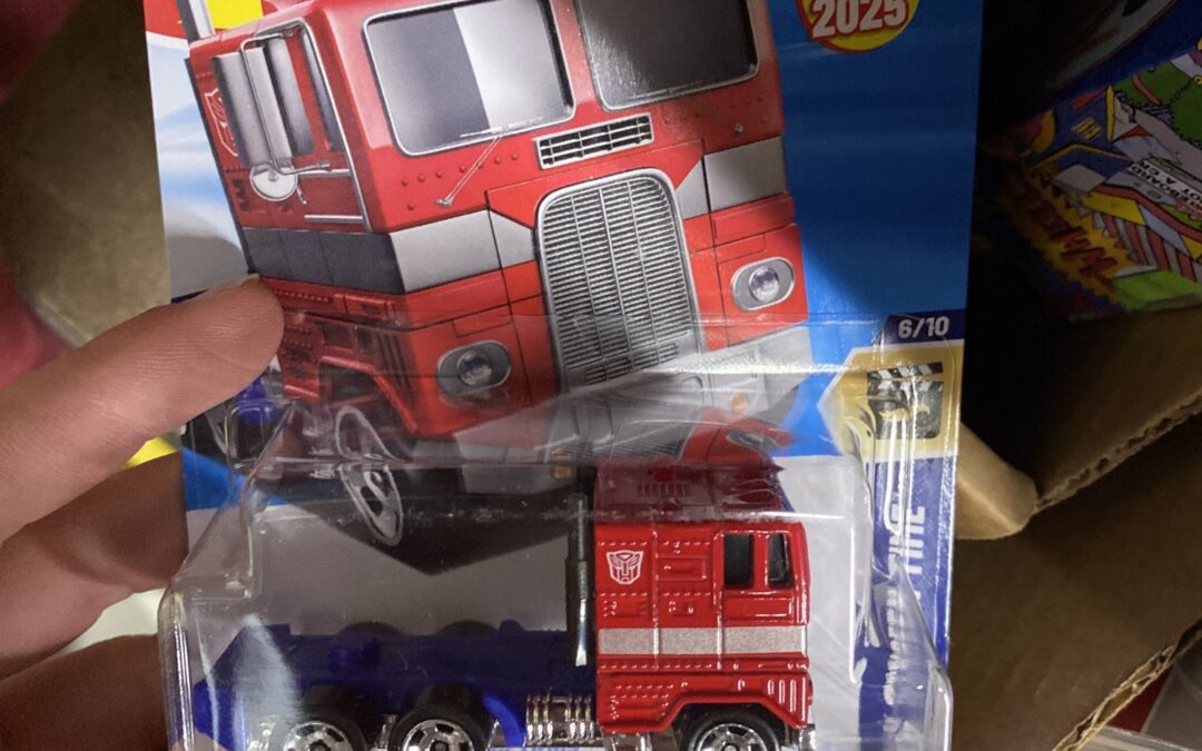 Hot Wheels x Transformers Basic Line Optimus Prime Truck Found At US Retail
