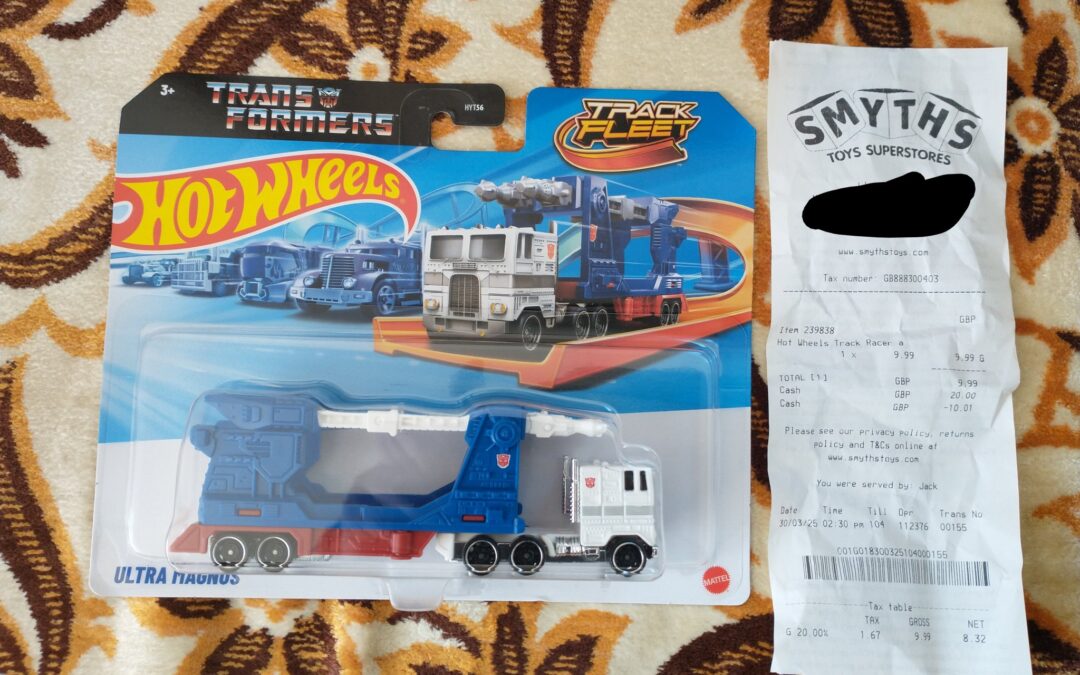 Hot Wheels x Transformers Ultra Magnus Out In The UK
