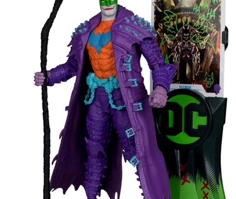 Walmart Collector Con 2025 McFarlane Toys DC Multiverse Batman (Dark Nights: Death Metal) Jokerized Gold Label 7" Action Figure