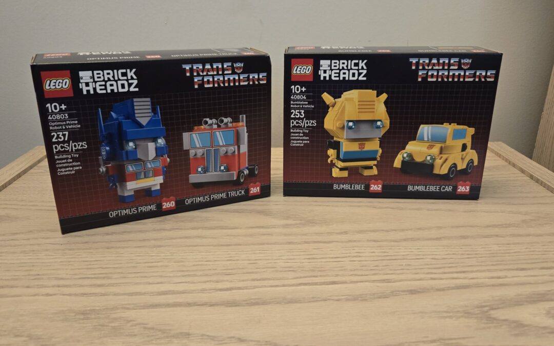 Lego Brickheadz Transformers Optimus Prime and Bumblebee Out At US Retail