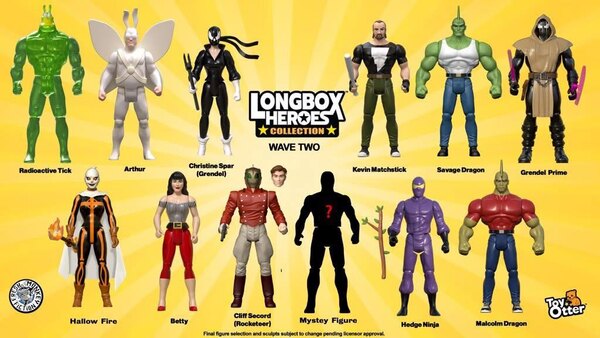Longbox Heroes Wave 2 Figures