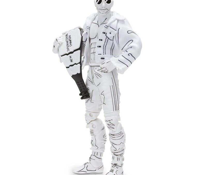 Jazwares Vault Exclusive AEW Unrivaled Orange Cassidy (Black & White) Figure