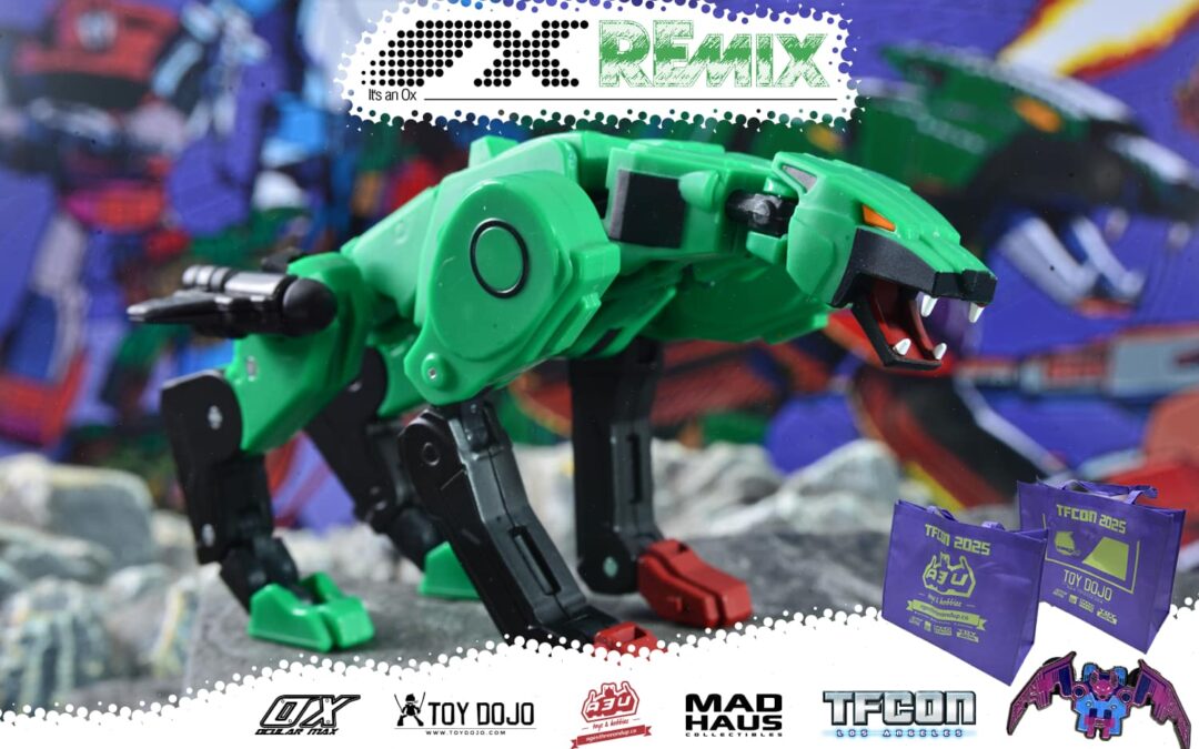 TFcon Los Angeles 2025 exclusive Ocular Max Remix Series RMX-20 Shadow Fang
