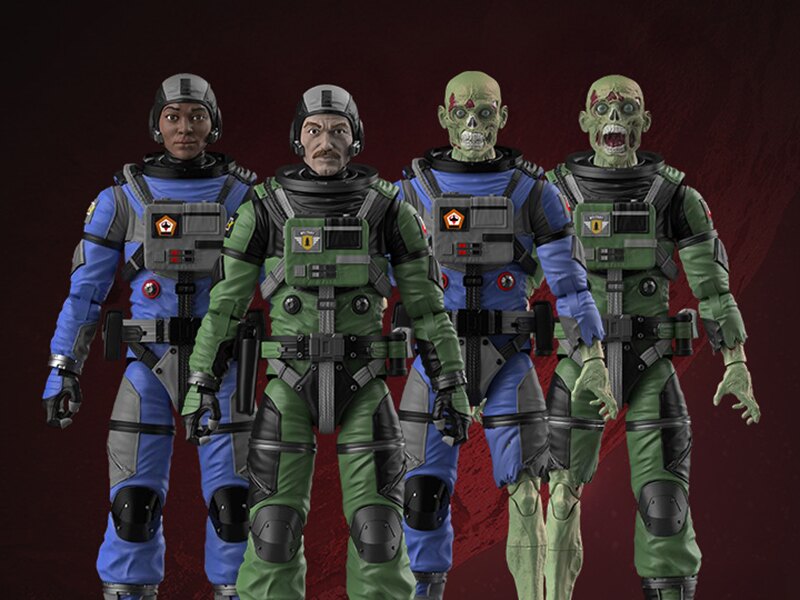 Pre-order Alert: The Nameless Toy Company  Space Zombies from Mars Action Figures