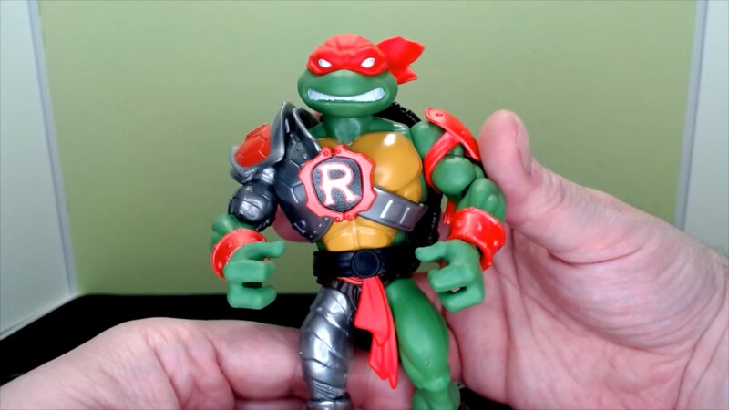 MOTU X TMNT Turtles of Grayskull Reptile Wars Raphael Video Review And Images
