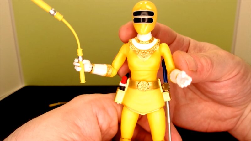 Power Rangers Lightning Collection Zeo Yellow Ranger Video Review And Images