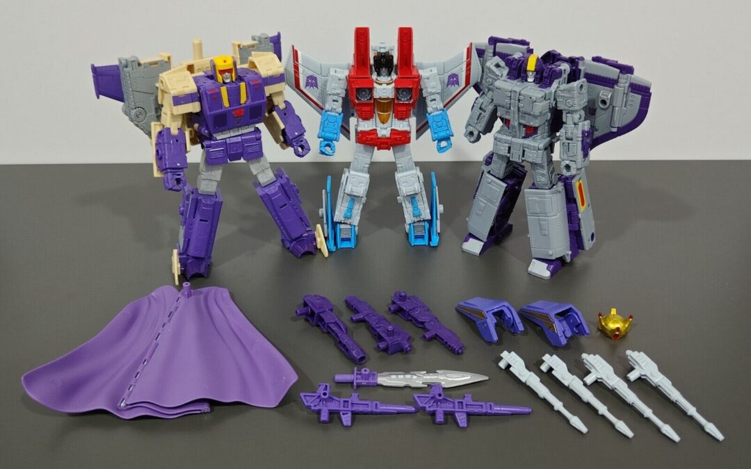 Takara Dramatic Capture Series Triple Takeover Set In-Hand Images