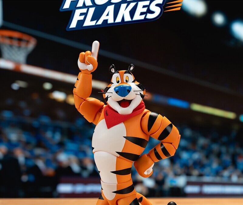 Pre-order Alert: Jada Toys Kellogg's Frosted Flakes Tony the Tiger 1/12 scale action figure