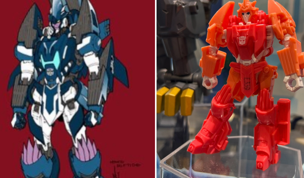 First Look at More Cyberworld Toys Including Elita-1 in IDW Riptide’s Body