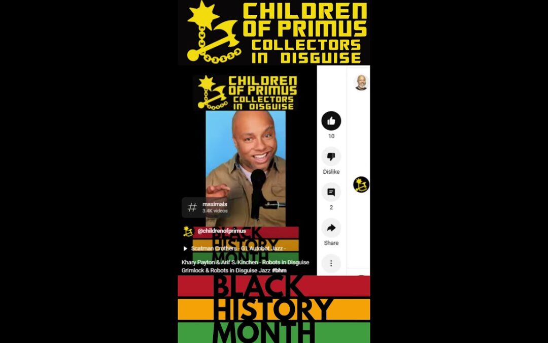 Thank You to Arif S. Kinchen Robots in Disguise Jazz and 40th Anniversary G1 Jazz #bhm #transformers