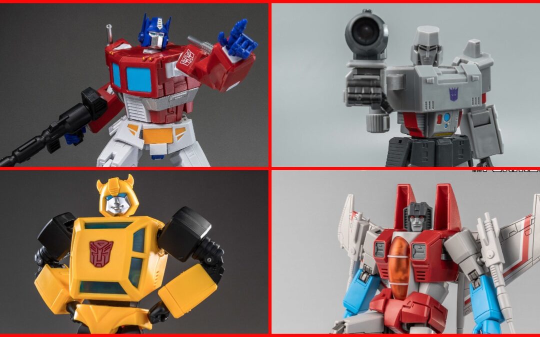 Yolopark AMK Transformers G1 Optimus Prime, Bumblebee, Starscream & Megatron Full Reveal & Pre-Orders Live