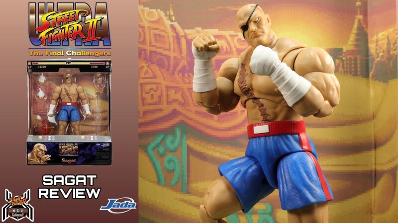 Ultra Street Fighter 2 SAGAT The Final Challengers Deluxe Figure Video Review And Images
