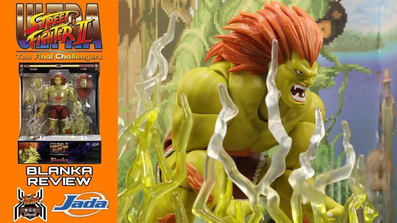 Jada Toys Ultra Street Fighter 2 BLANKA The Final Challengers Deluxe Figure Review