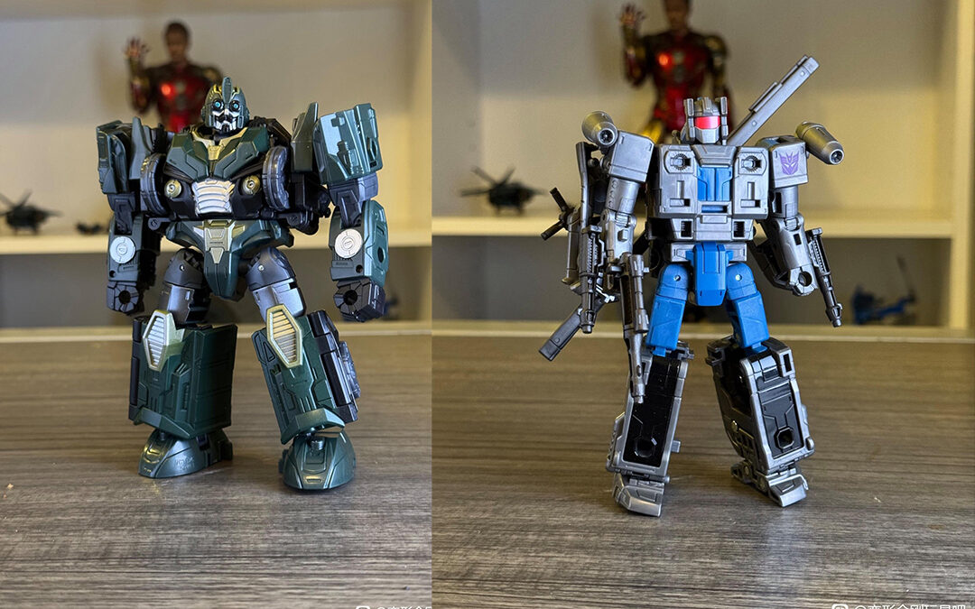 Transformers Age Of The Primes Deluxe Alchemist Prime & Vortex In-Hand Images