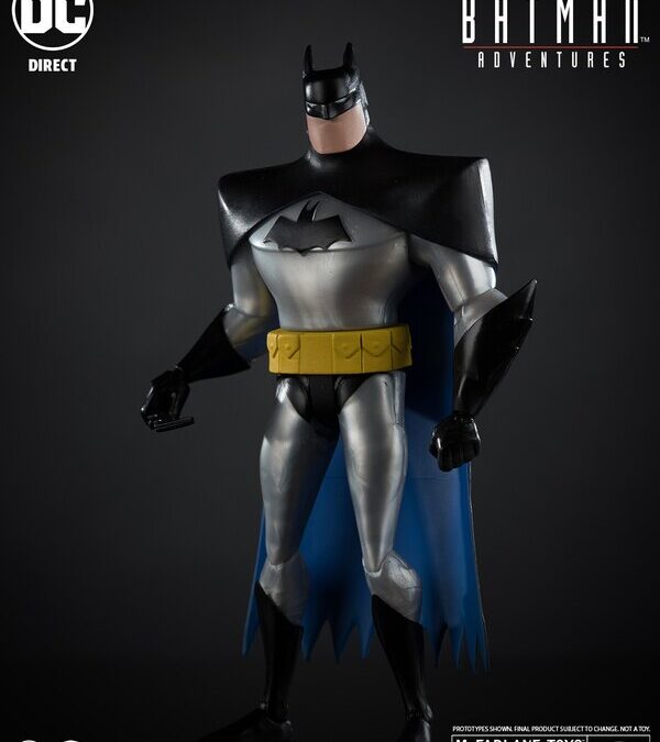 The New Batman Adventures Batman (Silver) Figure Preview