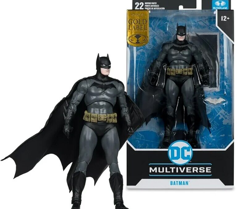 McFarlane Toys Walmart Exclusive DC Multiverse Batman (Batman: Year One Part 4) Gold Label Figure