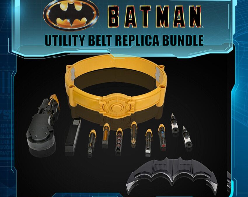 Pre-order Alert: NECA 1989 Batman Utility Belt Prop Replica Bundle