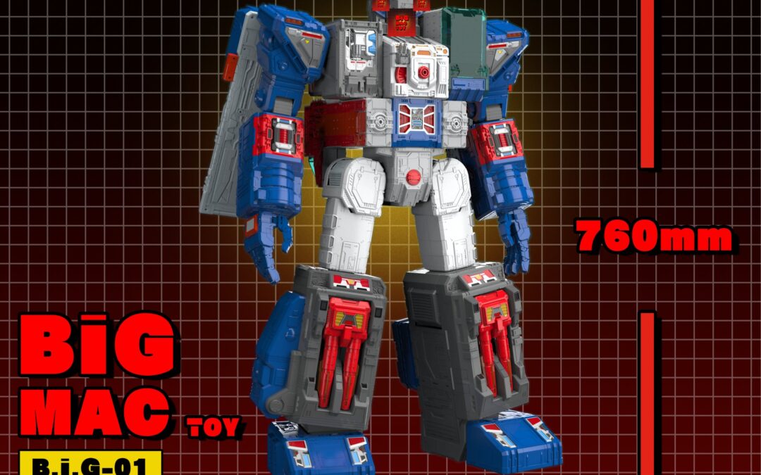 Big Mac Toy B.I.G-01 (G1 Fortress Maximus) Color Renders