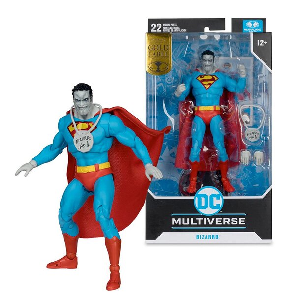 Pre-order Alert: McFarlane Toys DC Multiverse Gold Label Bizarro (DC Classic) Figure