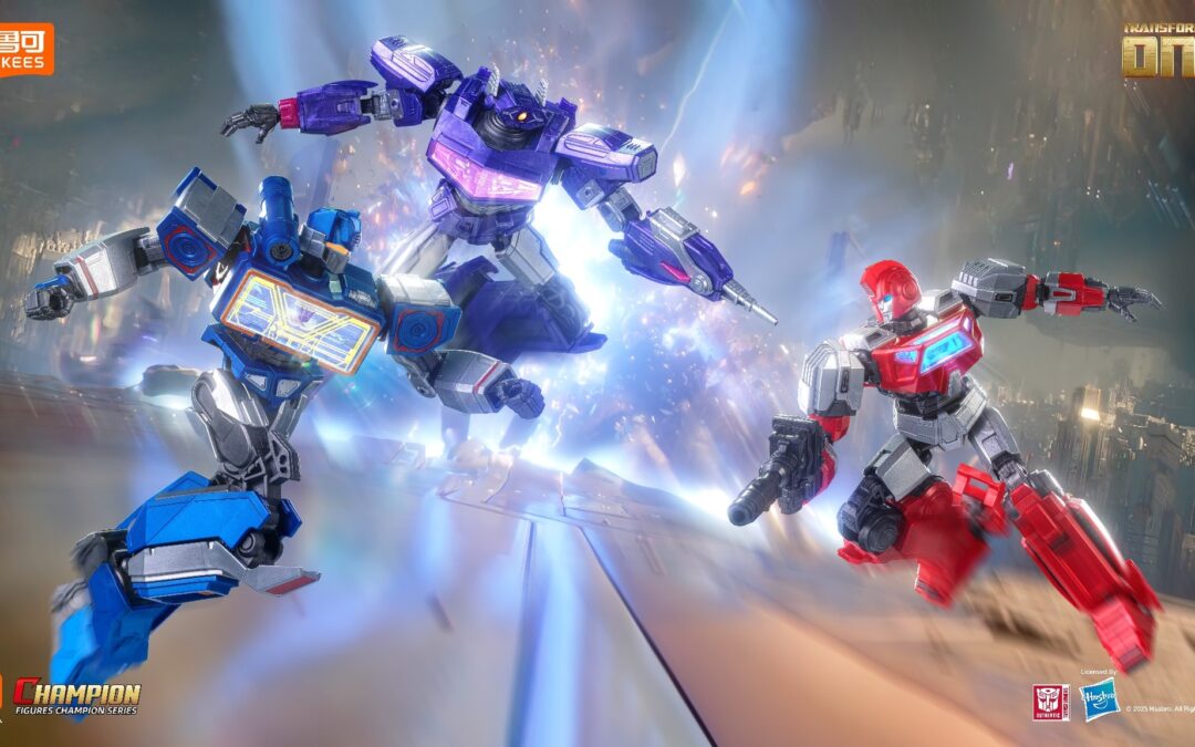 Blokees Champion Class Transformers One Shockwave, Soundwave & Ironhide Official Images