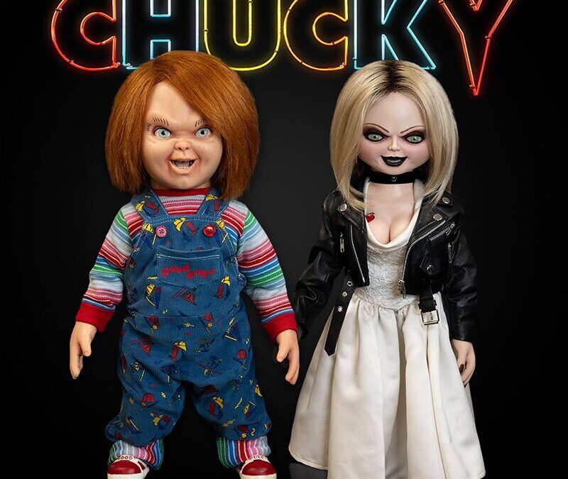 NECA Life-Size Chucky & Tiffany 1:1 Replica Dolls Coming May 1st