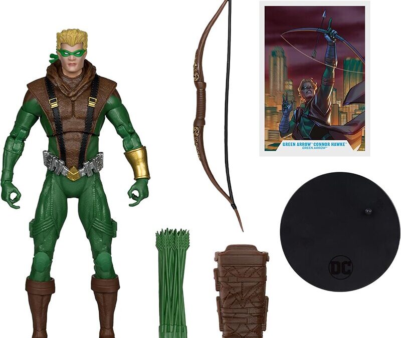 Target Exclusive DC Multiverse Green Arrow (Connor Hawke) Gold Label Figure Available Online