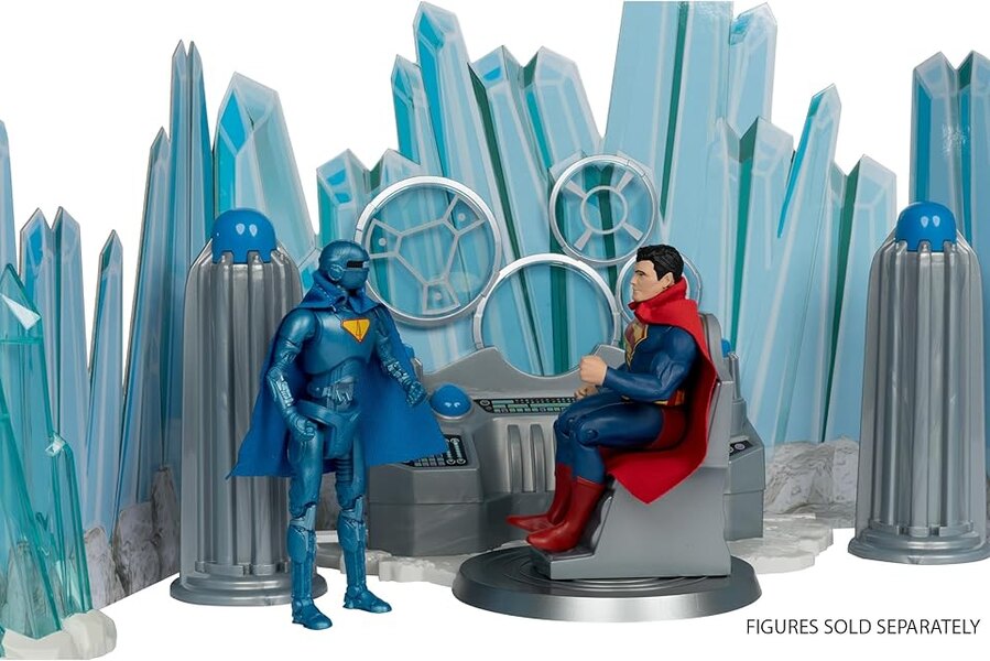 DC Super Powers Superman Movie Fortress of Solitude Playset – Robot Figure Or No Robot Figure!?!