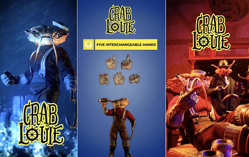 Mezco Toyz One:12 Collective The Decapod Gang: Crab Louie Figure Coming Soon