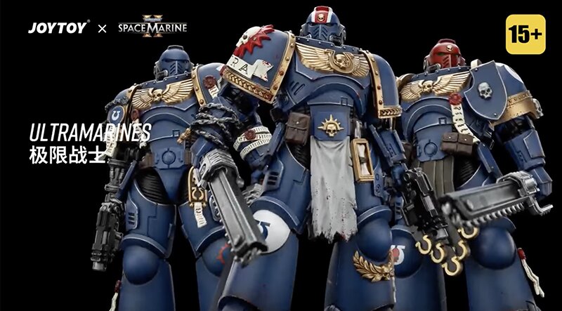 Pre-order Alert: JoyToy Warhammer 40K Space Marines 2 Ultramarines and More 1/18 Scale Action Figures