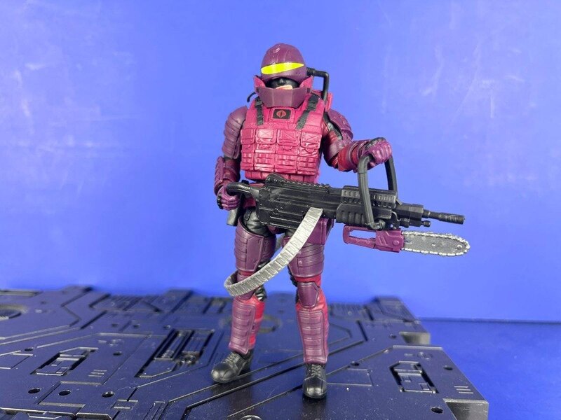 G.I. Joe Classified #147 Cobra S.A.W. Viper Video Review And Images