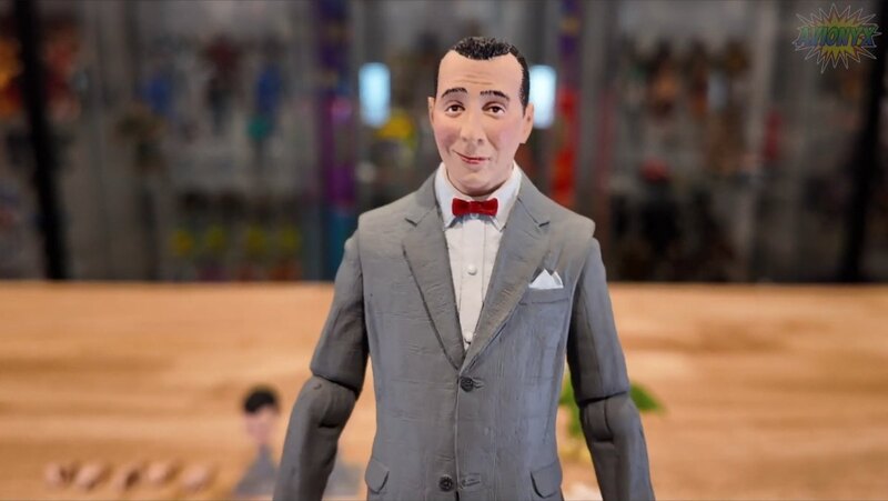 NECA Ultimate Pee-Wee Herman Action Figure Video Review And Images